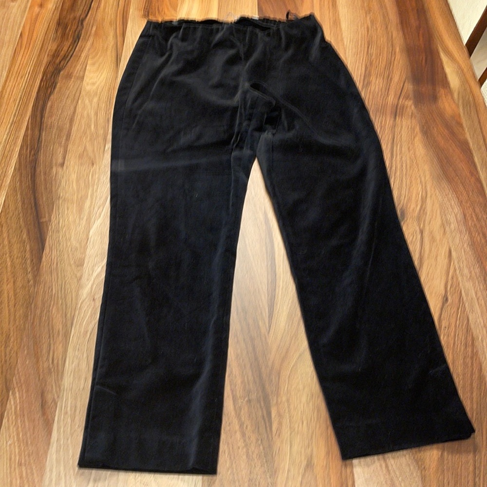 Vince pull-on velvet pants